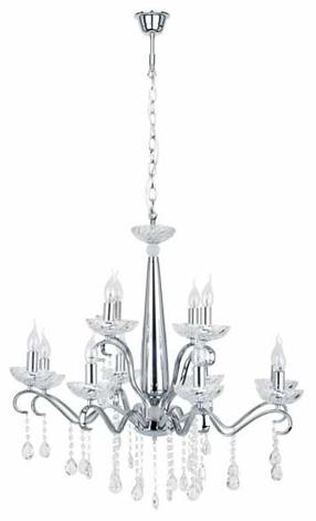 Krištolinis sietynas lubų Spot-Light Alessa, E14, 12 x 40 W