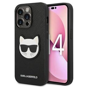 Telefoni ümbris Karl Lagerfeld KLHCP14LSAPCHK, must v., Apple
