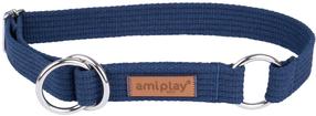 Kaelarihm koertele Amiplay Cotton, sinine v., 850 mm, XXL
