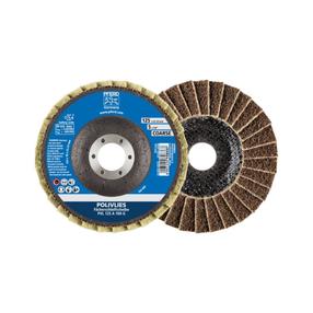 Žiedlapinis šlifavimo diskas Pferd PVL 125 A, 125 mm x 22.23 mm