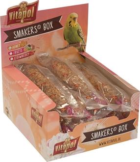 Lazdelės Vitapol Smakers Box, mažoms papūgoms x 12