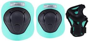 Apsaugos priemonių komplektas Nils Extreme Protector Set, XS, juoda sp./turkio sp.