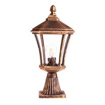 Pastatomas lauko šviestuvas Kobi LO4504, 60W, E27, IP44, aukso sp., 23 cm x 52 cm