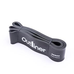 Полоса сопротивления Outliner LP8410, 208 см x 4.5 см x 6.4 см, черный цв.