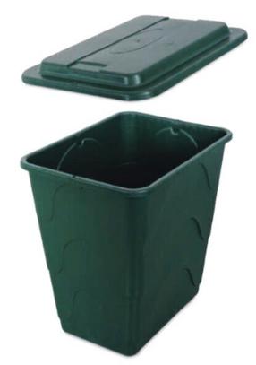 Ūdens tvertne 500215, 240 l, zaļa krās.
