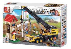 Конструктор Sluban Town construction M38-B0553, 767 шт.