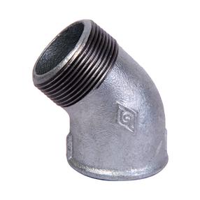 Torupõlv Jinan Meide G121, 45 °, 1/2", malm/tsink