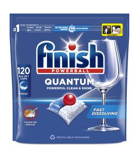 Nõudepesumasina tabletid Finish Quantum, 120 tk