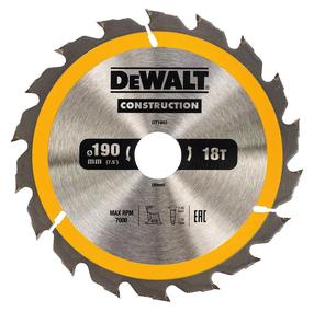 Pjovimo diskas Dewalt DT1943-QZ, 190 mm x 30 mm
