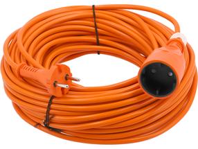 Buitinis ilgintuvas Vorel Garden Cable 82675, 2 x 1,5 mm², 30 m, IP20, 1 lizdo, oranžinė sp.