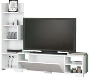 Svetainės baldų komplektas Kalune Design Pera, vidaus, balta sp.