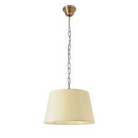 Šviestuvas lubų Candellux Lighting Pyros 31-50090, E27, 1 x 40 W, kreminė sp. / aukso sp.