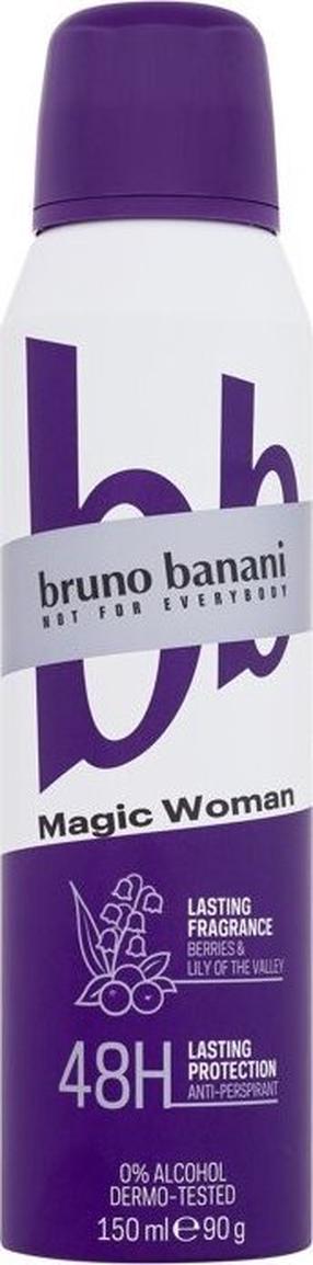 Dezodorants sievietēm Bruno Banani Magic Woman, 150 ml