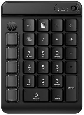 Bezvadu datora tastatūra HP Programmable Keypad 430 7N7C2AA, melna krās.
