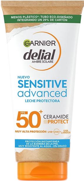 Pienelis įdegio priežiūrai Garnier Delial Sensitive Advanced SPF50+, 175 ml