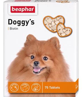 Maisto papildas šunims Beaphar Doggy's Biotin, 0.075 kg