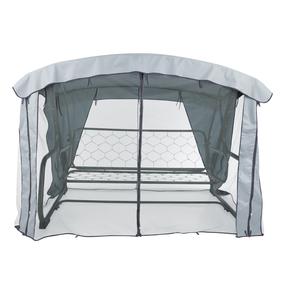 Stogas sūpynėms Patio Ravenna, pilka sp., 224 cm x 124 cm x 175 cm