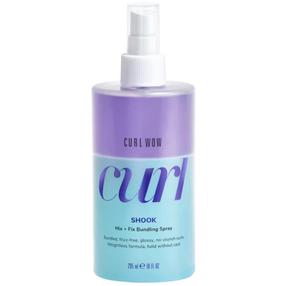 Priemonė garbanų formavimui Color Wow Curl Shook Mix + Fix Bundling, 295 ml