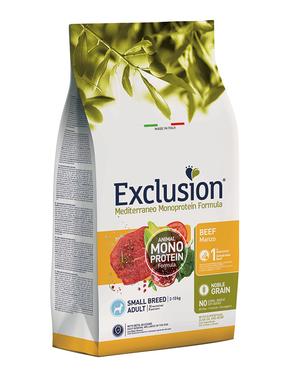 Sausas šunų maistas Exclusion Mediterraneo, jautiena, 2 kg