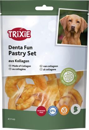 Лакомство для собак Trixie Denta Fun Pastry, коллаген, 0.1 кг