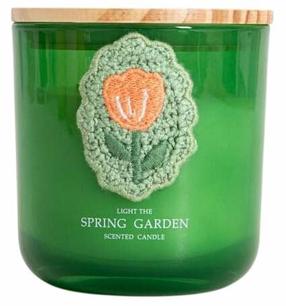 Küünal, lõhna Homla Crohet Spring Garden, 45 h, 300 g, roheline v.