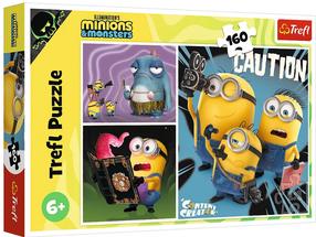 Puzle Trefl Minions Stories, 41 cm x 27 cm, 160 gab.