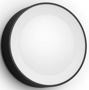 Sieninis lauko šviestuvas Philips Hue Daylo, 15W, LED, IP44, juoda sp., 7.6 cm x 22 cm