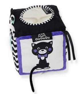 Lavinimo žaislas Tm Toys Sensory Plush Cube, 15 cm, įvairių spalvų