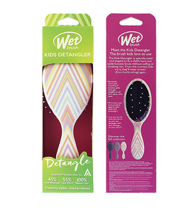 Juuksehari Wet Brush Original Detangling Kids, mitmevärviline