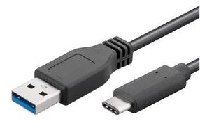 Juhe Logilink USB C plug, USB 3.0 A male, 3 m, must v.