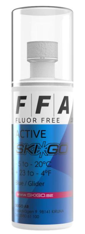 Slēpju vasks Skigo FFA, -20 - 5 °, 100 ml, Zila krās.