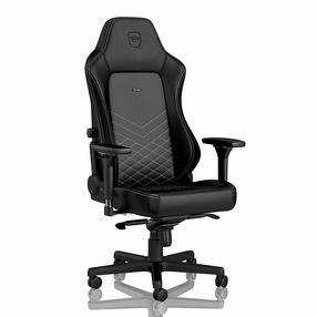 Žaidimų kėdė Noblechairs Hero, balta/juoda