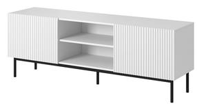 TV galds Cama Meble Pafos, balta krās., 150 cm x 40 cm x 60 cm