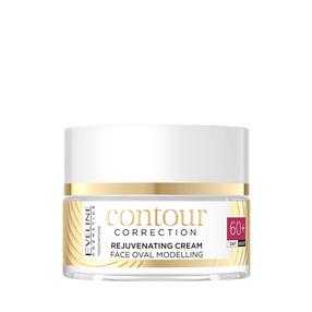 Sejas krēms Eveline Contour Correction Face Oval Modelling, 50 ml, 60+