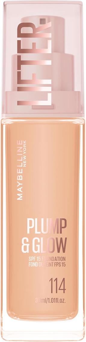 Skystas makiažo pagrindas Maybelline Plump & Glow, 114, 30 ml
