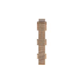 Соединение плинтуса Salag SG75 SG7JJ9, 1.2 см x 7.5 см x 2.4 см, коричневый вяз цв., 2 шт.