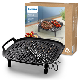 Kuumõhufritüüri tarvikute komplekt Philips Grill Set HD9946/00