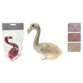 Kalėdinė dekoracija Flamingo CAA124200, 13 cm, (spalva/dizainas parenkami atsitiktine tvarka)