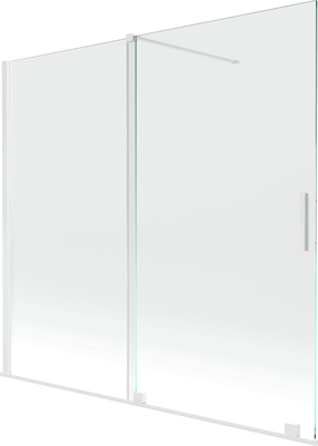 Vonios sienelė Mexen Velar II, 170 cm x 150 cm, balta sp./grūdintas