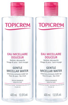 Micelārais ūdens, komplekts Topicrem Hydra+, 800 ml, 2 gab.