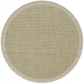 Kilimas lauko terasoms Ayyildiz Giza 1410, žalia sp., 120 cm x 120 cm