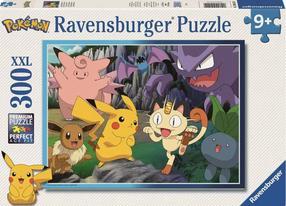 Dėlionė Ravensburger Catch the Pokémon! 12004142, 36 cm x 49 cm, 300 vnt., įvairių spalvų