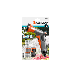 Laistīšanas komplekts Gardena 967704601, plastmasa, oranža krās./pelēka krās.