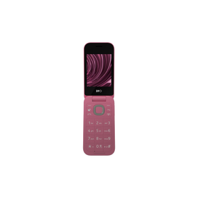 Telefons ar pogām HMD 2660 Flip, 128 MB, sarkana krās.