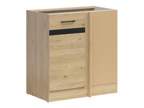 Apatinė virtuvinė spintelė Junona Line Right, ąžuolo sp., 45 cm x 78.5 cm x 82.5 cm
