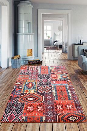 Kiliminis takas Conceptum Hypnose Patchwork, įvairių spalvų, 300 cm x 100 cm