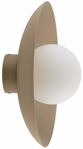 Светильник настенный TK Lighting Slate, G9, 1 x 15 Вт, белый цв. / коричневый цв., 28 x 28 см