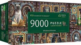 Пазл Trefl Prime Whiskered Wonders, 92.8 см x 198.5 см, 9000 шт., многоцветный