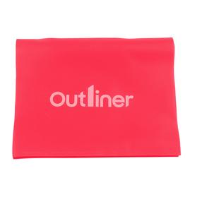 Полоса сопротивления Outliner, 200 см x 15 см x 0.05 см, красный цв.