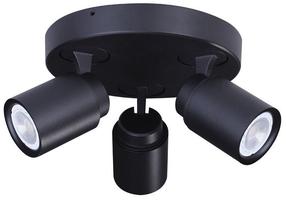 Lampa pārvietojams CristalRecord Hum 3 25-721-03-008, GU10, 3, melna krās. / melna krās.